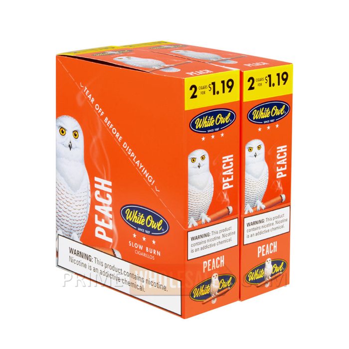 White Owl Cigarillos Peach
