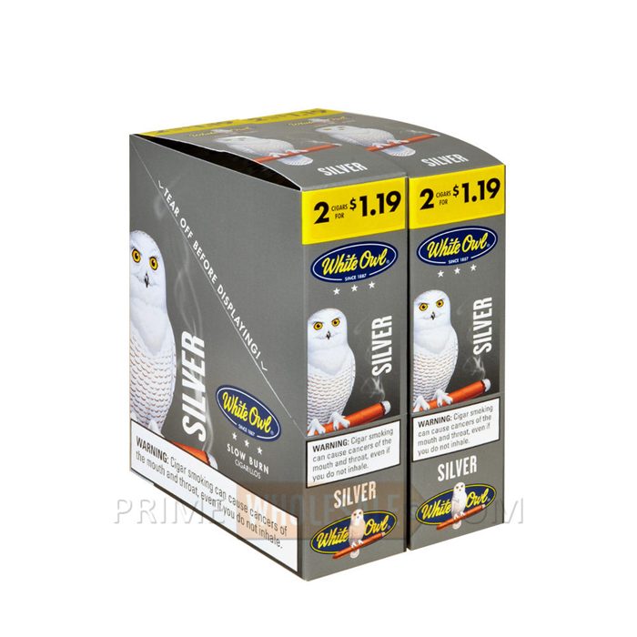 White Owl Cigarillos Silver