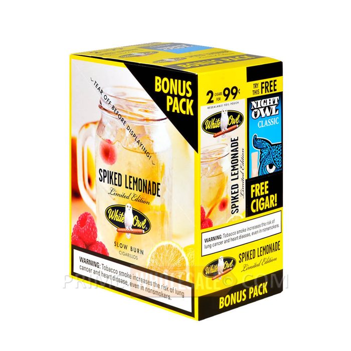 White Owl Cigarillos Spiked Lemonade