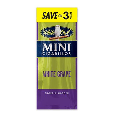 White Owl Cigarillos White Grape Mini
