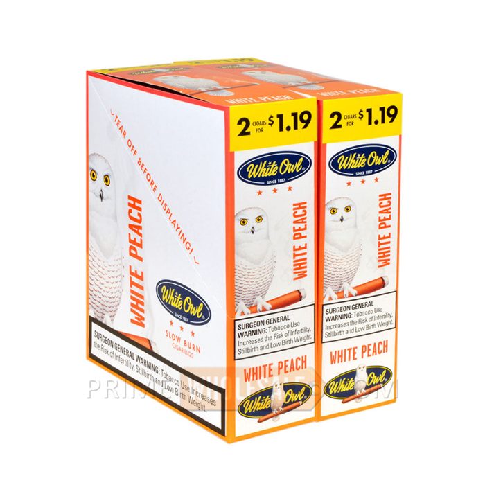 White Owl Cigarillos White Peach