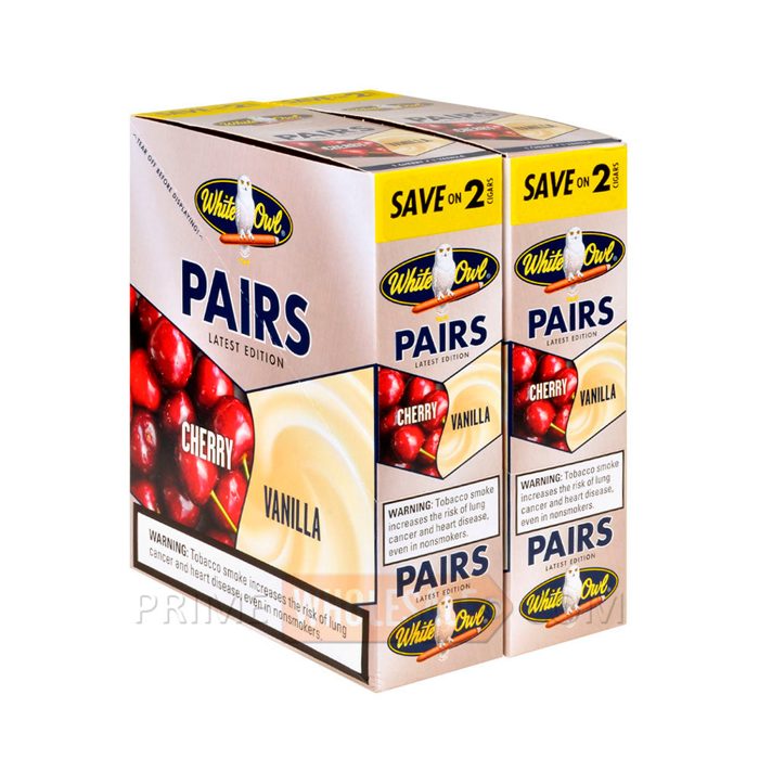 White Owl Pairs Cherry/Vanilla