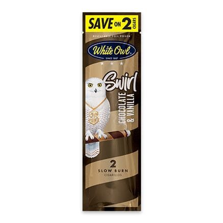 White Owl Swirl Chocolate Vanilla