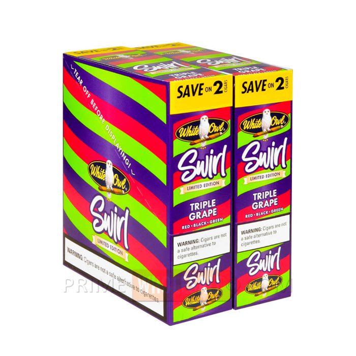 White Owl Swirl Triple Grape