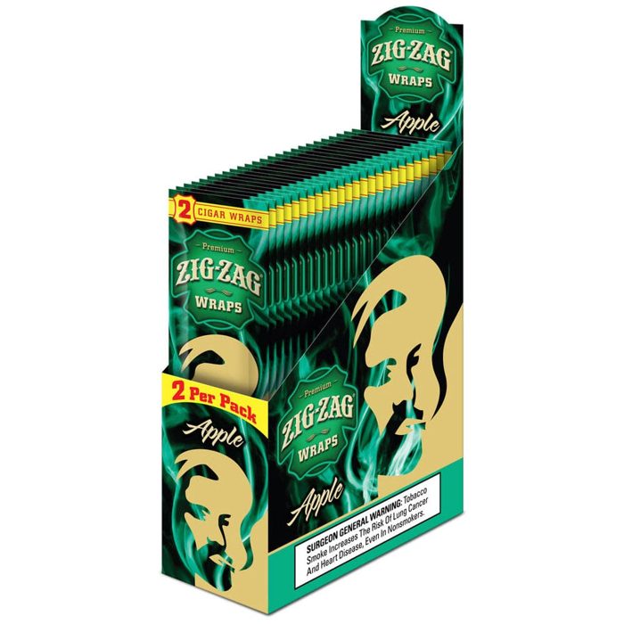 Zig-Zag Blunt Wraps Apple Blitz