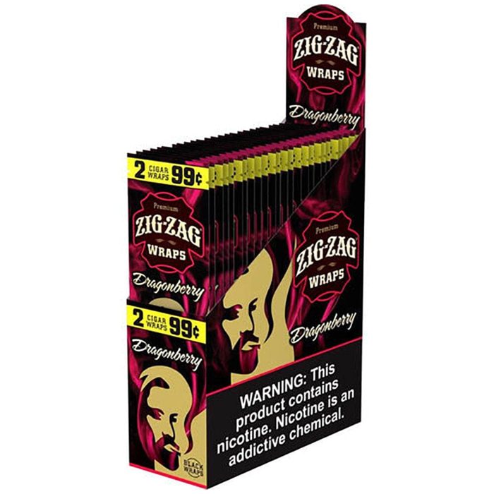 Zig-Zag Blunt Wraps Dragon Berry