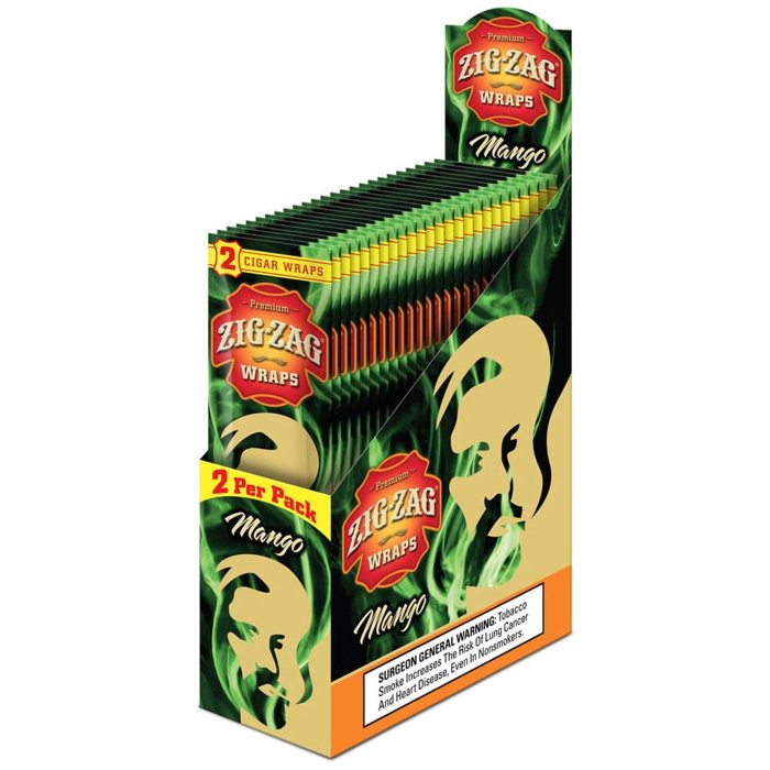 Zig-Zag Blunt Wraps Mango