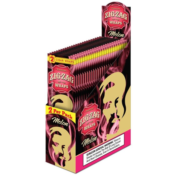 Zig-Zag Blunt Wraps Melon