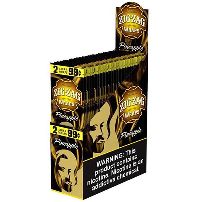 Zig-Zag Blunt Wraps Pineapple