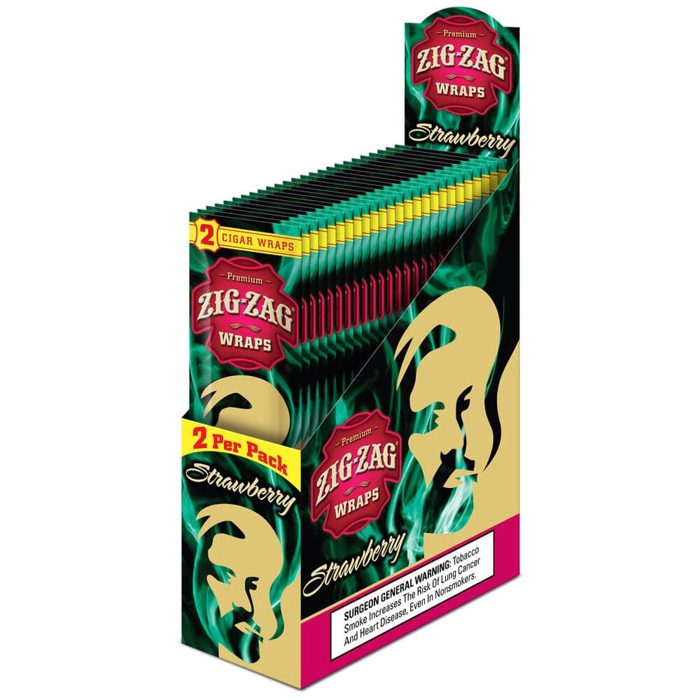 Zig-Zag Blunt Wraps Strawberry