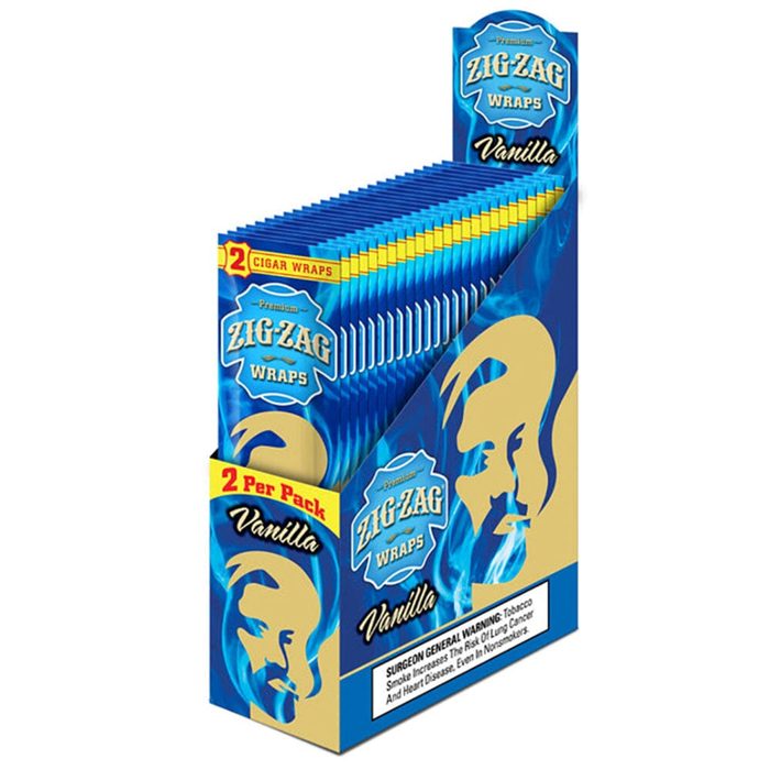 Zig-Zag Blunt Wraps Vanilla