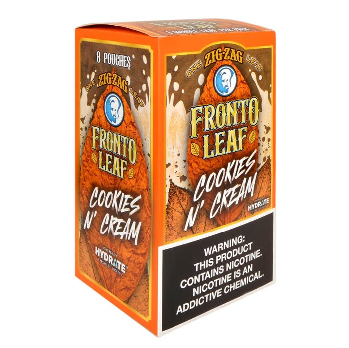 Zig-Zag Fronto Whole Leaf Wraps Cookies N' Cream