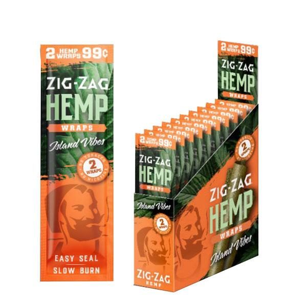 Zig-Zag Hemp Wraps Island Vibes