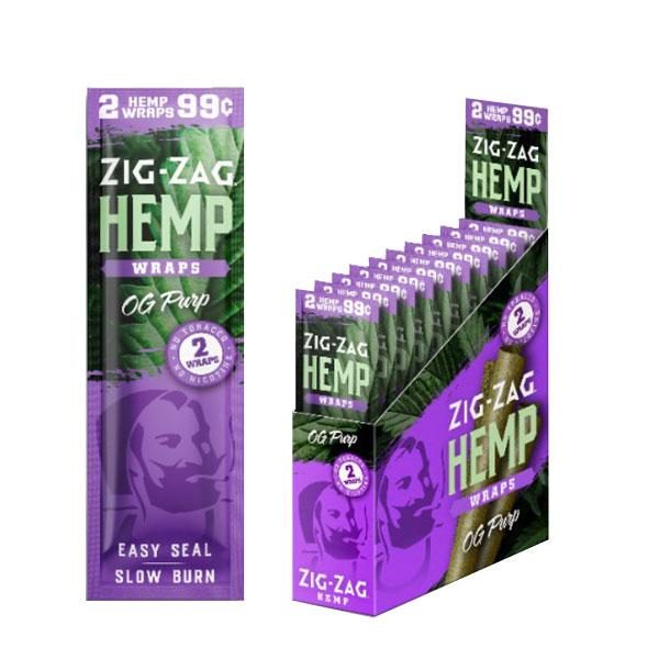 Zig-Zag Hemp Wraps OG Purp