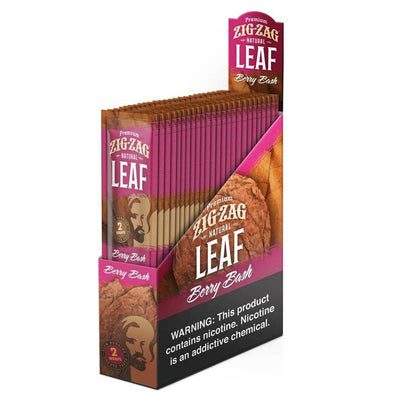 Zig-Zag Natural Leaf Flat Wraps Berry Bash