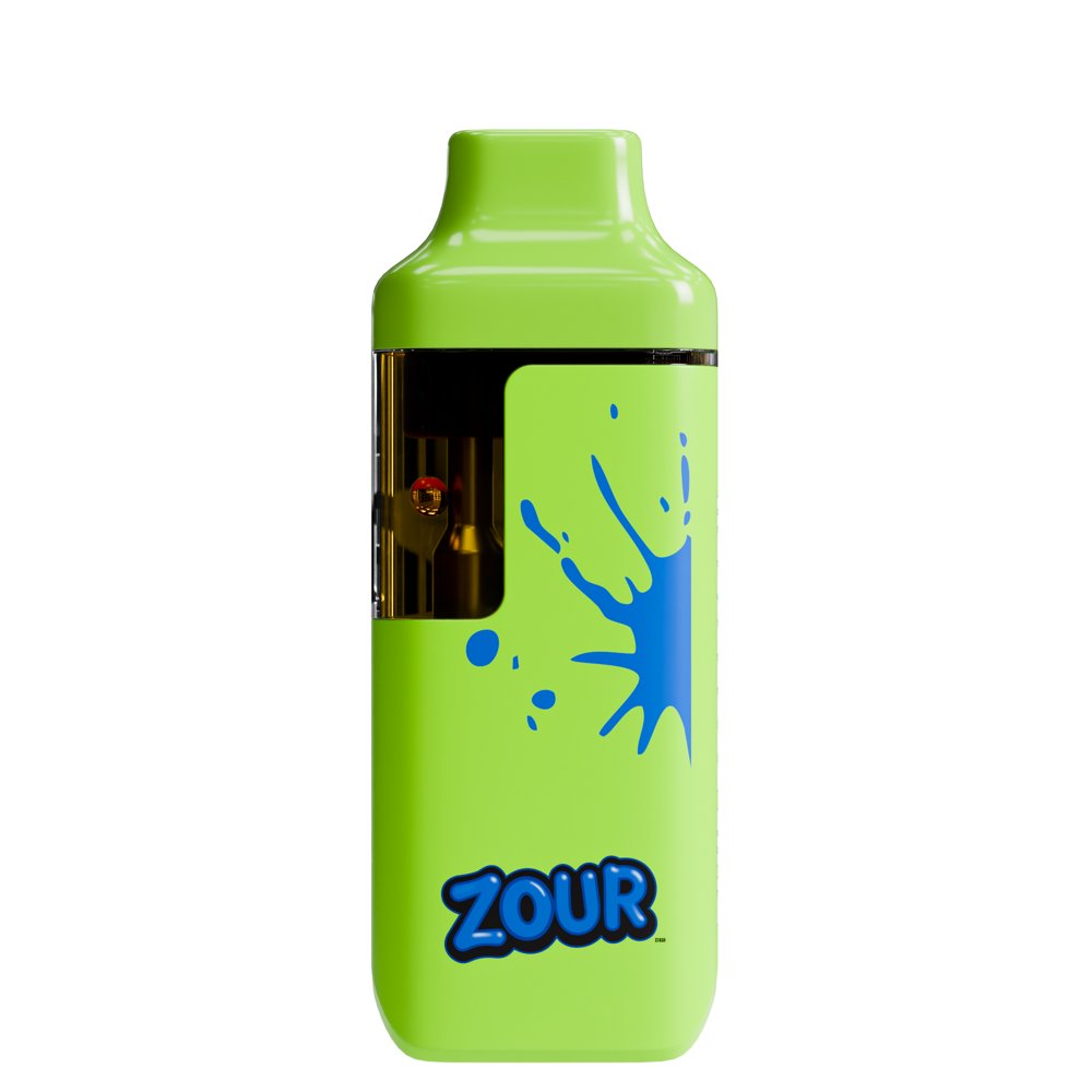 Zour Stash 1.5ML THCA Disposable Vape Blue Raspberry