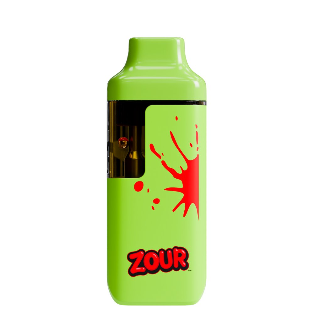 Zour Stash 1.5ML THCA Disposable Vape Cherry Cotton Candy
