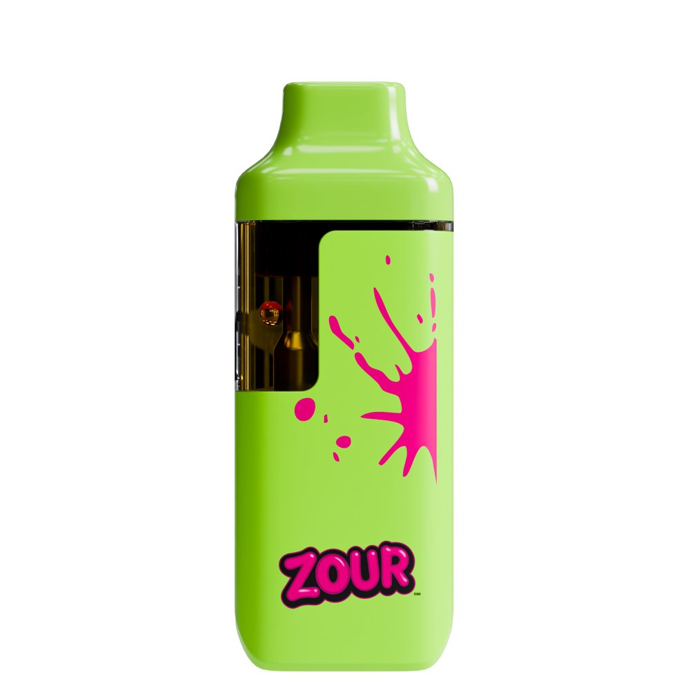 Zour Stash 1.5ML THCA Disposable Vape Strawberry Punch